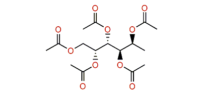 Fucitol acetylated